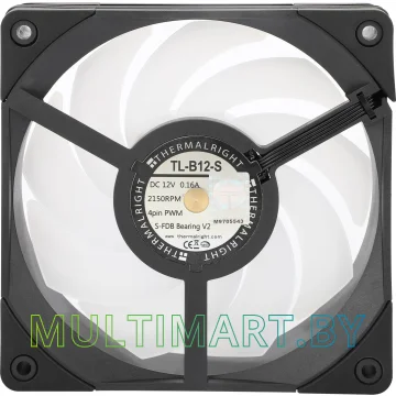 Набор вентиляторов Thermalright TL-B12-S X3 (черный) картинка 8
